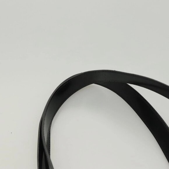 GUCCI Shoulder Bag Enamel Black Gold - Picture 7 of 16